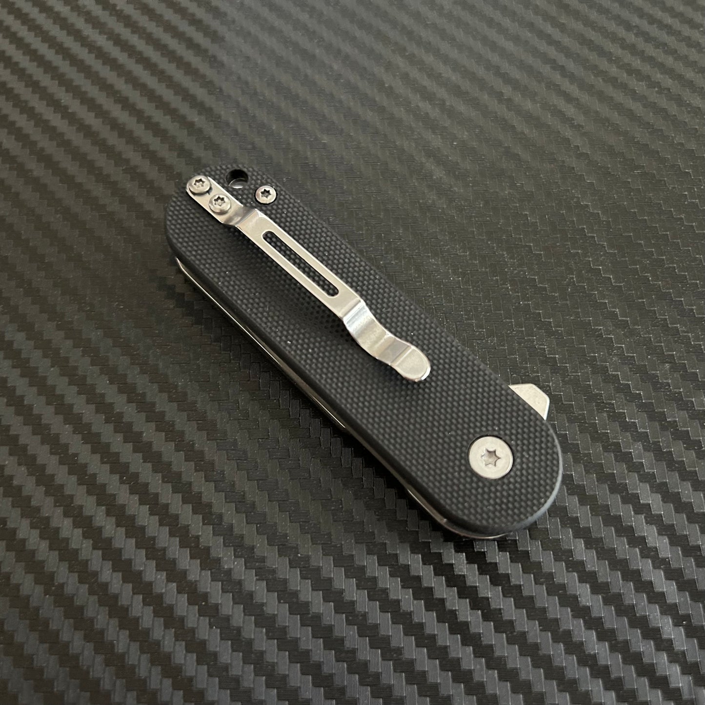 ElitEdge 6” Black Mini Cute Knife Ball Bearing Open Blade Folding Pocket Knife. Hunting, Camping, Cute Knife. Cool Knife