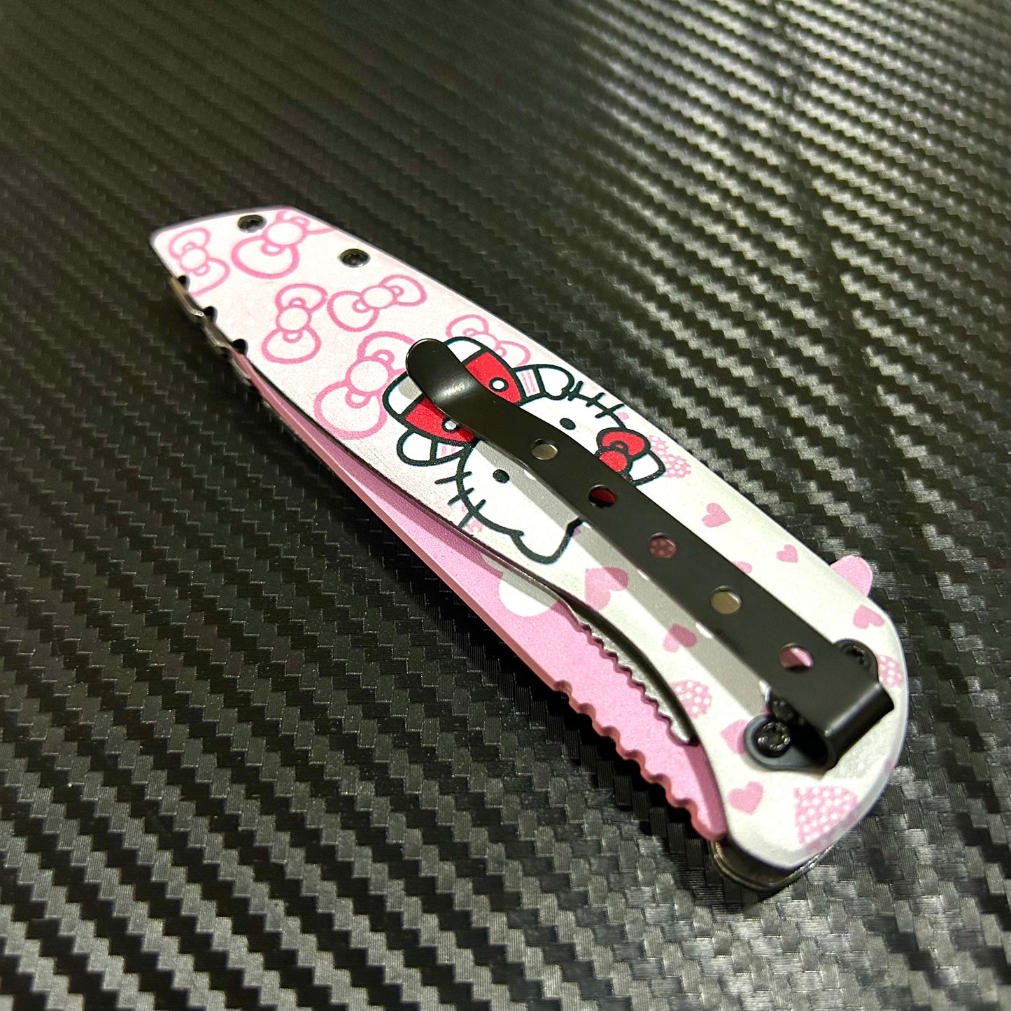 BladeDealUSA 8" Pink Heart Spring Assisted Open Blade Folding Pocket Knife (Copy)
