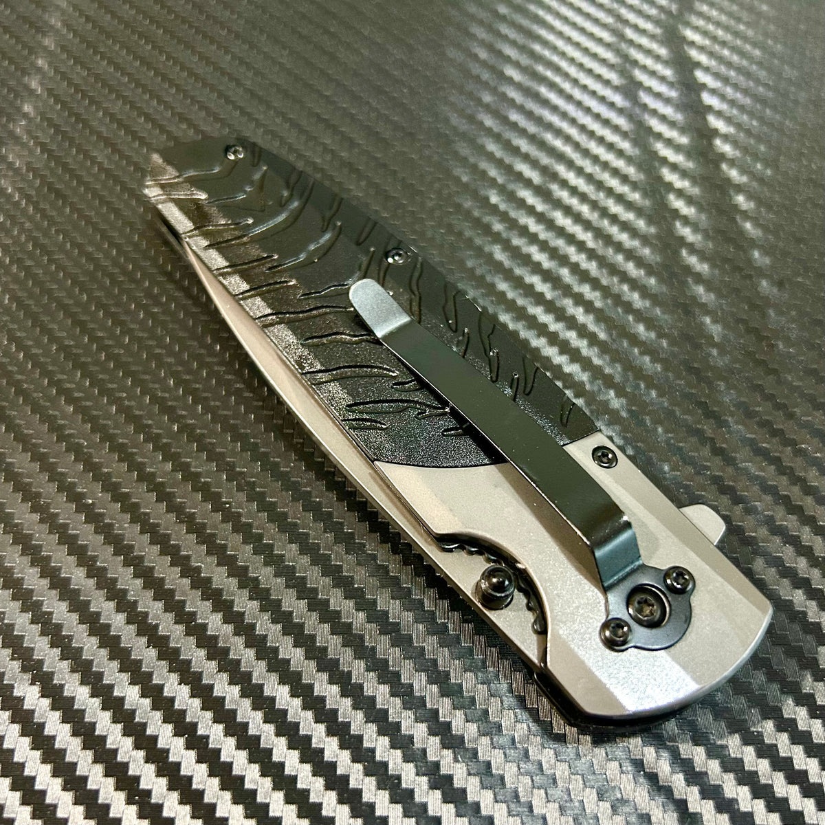 BladeDealUSA 9” Tactical Black Jumbo Spring Assisted Open Blade Folding Pocket Knife. Hunting, Camping, Cute Knife