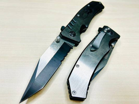Super Knife 9” Spider Tactical Cool Knife Spring Assisted Open Blade Folding Pocket knife. Hunting, Camping, Cute Knife. Cute Knives.