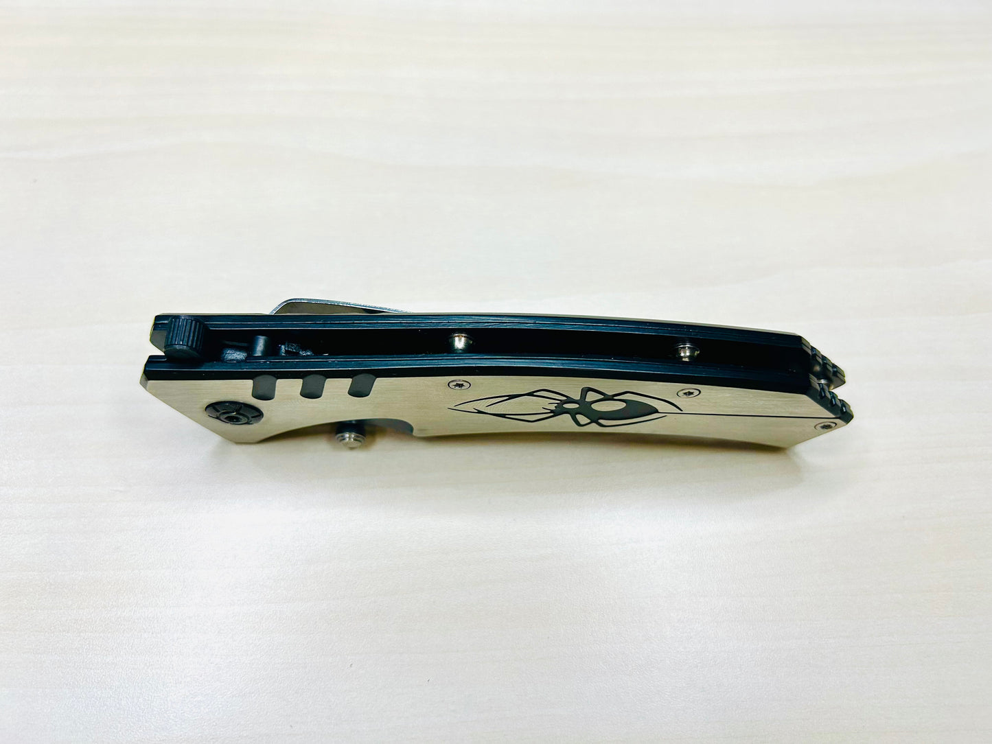 Super Knife 9” Spider Tactical Cool Knife Spring Assisted Open Blade Folding Pocket knife. Hunting, Camping, Cute Knife. Cute Knives.
