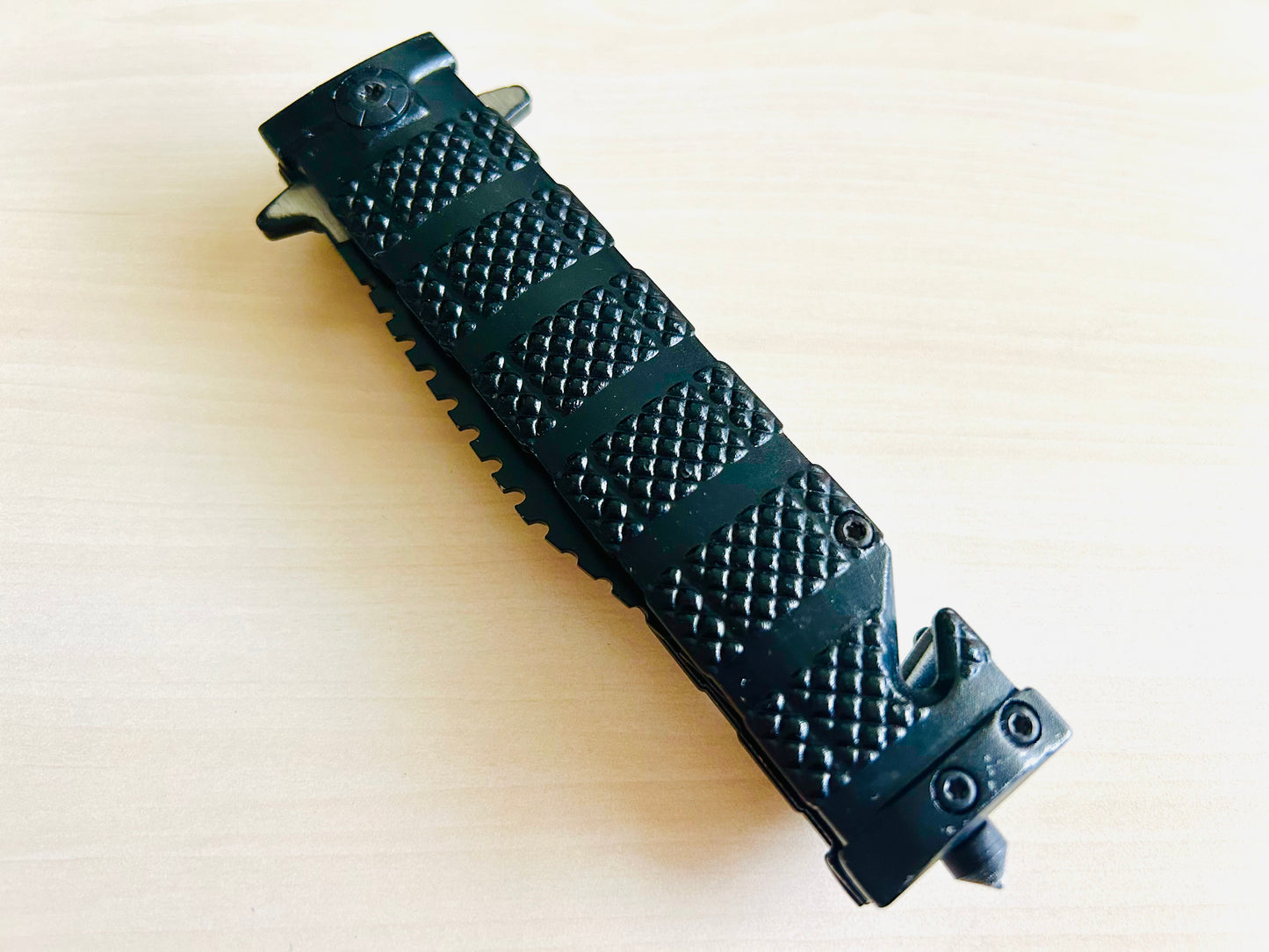 ElitEdge 8.5” Black Military Tactical Cool Knife Spring Assisted Open Blade Folding Pocket knife. Hunting, Camping, Cute Knife. Cool Knives