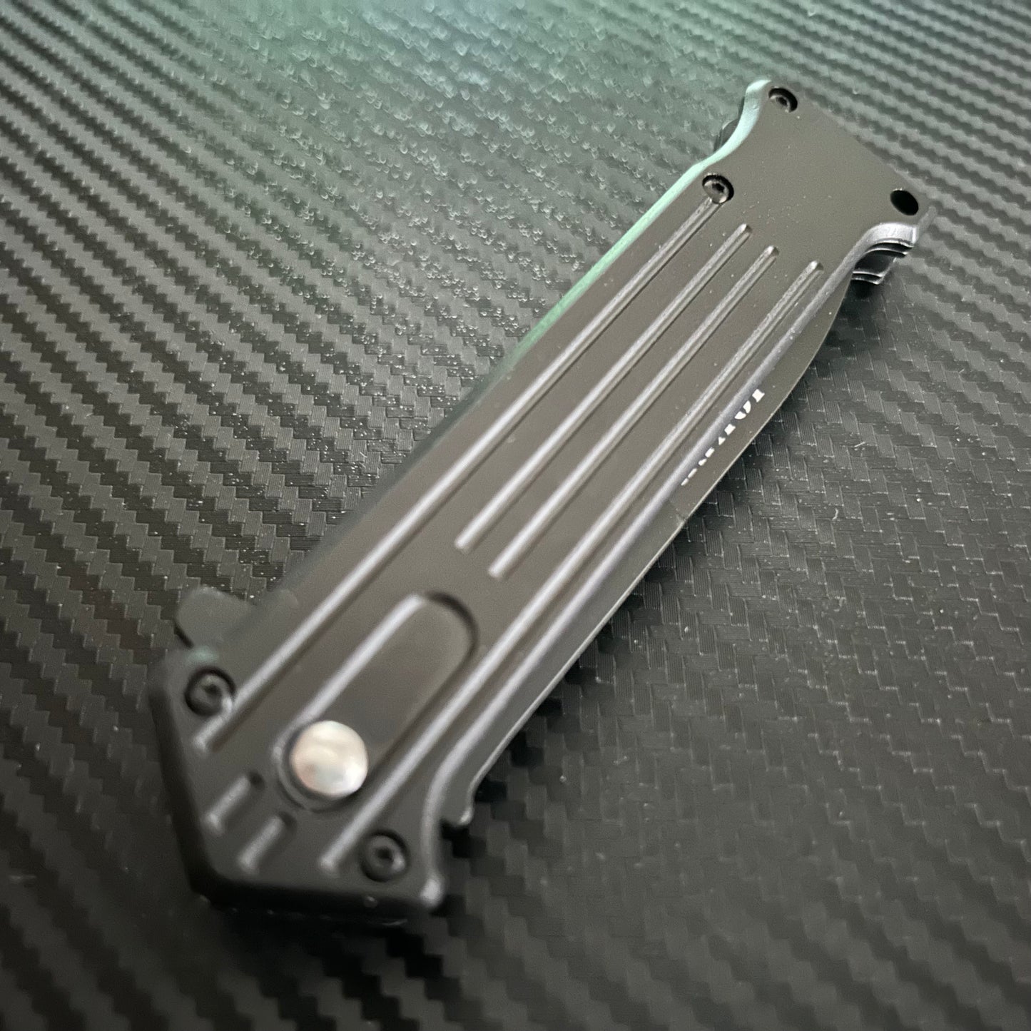 ElitEdge 8” Black Joker Knife Spring Assisted Folding Pocket Knife with Pocket Clip Joker Gift. Cool Knife, Cute Knife