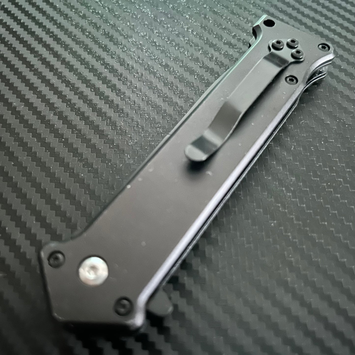 ElitEdge 8” Black Joker Knife Spring Assisted Folding Pocket Knife with Pocket Clip Joker Gift. Cool Knife, Cute Knife