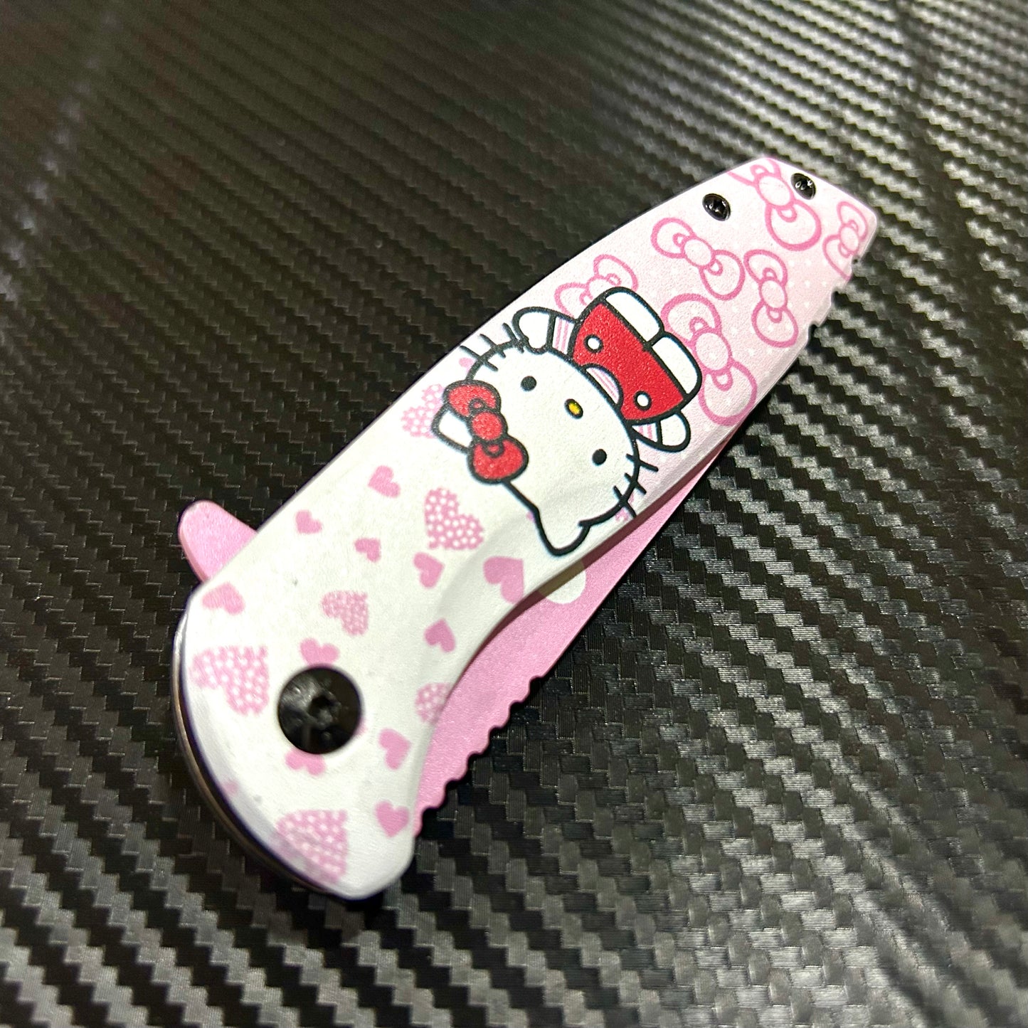 BladeDealUSA 8" Pink Heart Spring Assisted Open Blade Folding Pocket Knife (Copy)