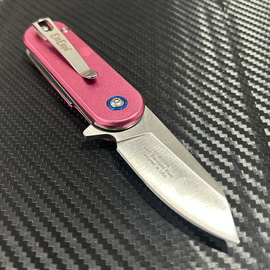 ElitEdge 6” Pink Mini Cute Knife Ball Bearing Open Blade Folding Pocket Knife. Hunting, Camping, Cute Knife. Cool Knife