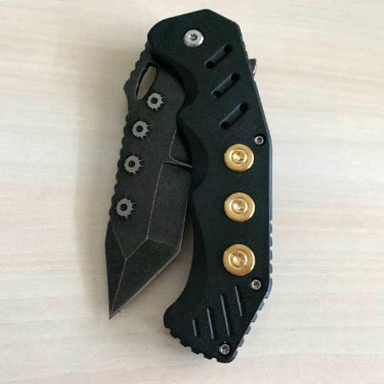 MTech 8” Awesome Bullet Design Tactical Spring Assisted Folding Pocket Knife