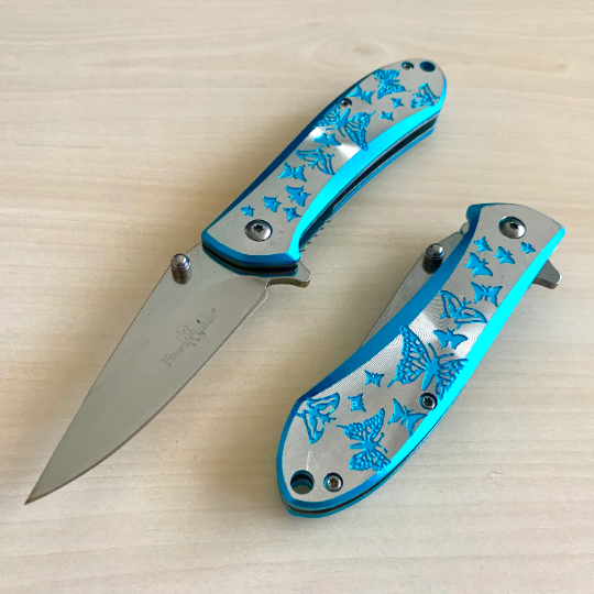 SWBIYING Pocket Knives & Folding Knives,Mini Pocket Knife for Women,Small  Pocket Knife,Edc Knife with Chain,Cool Knives,Cool Gadgets,Cute Key  Accessories(Blue) - Yahoo Shopping