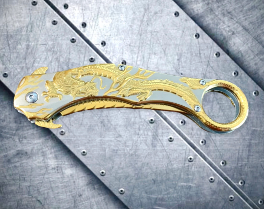  Golden Bird Hand Forged Dragon Knife Set Boning Knife
